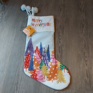 St. Nicholas Square Rainbow Pride Christmas Stocking